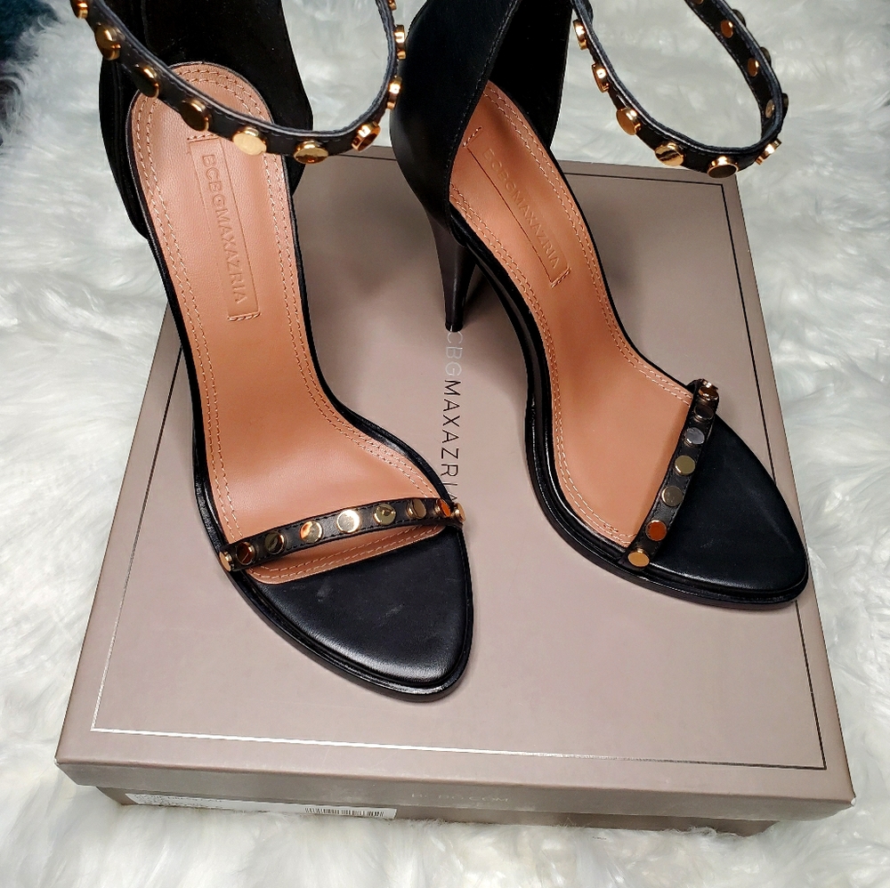 BCBGMAXAZRIA Marie dress sandal calf black az109